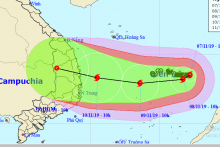 Bão Số 6 Nakri Quay Đầu Vào Khu Vực Nam Trung Bộ Với Diễn Biến Phức Tạp